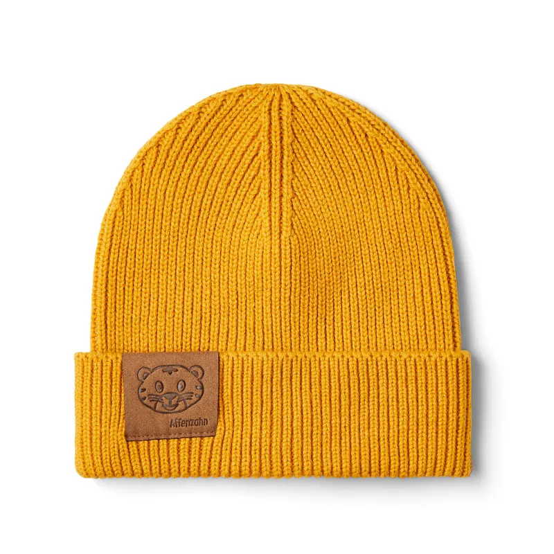 Affenzahn Affenzahn Winter Kindermütze "Tiger", S, Yellow, – Produktbild 1 von 1