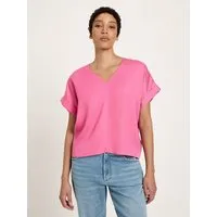 LANIUS LANIUS Blusenshirt aus Tencel Lyocell, Pink (bright orchid), – Produktbild 1 von 1