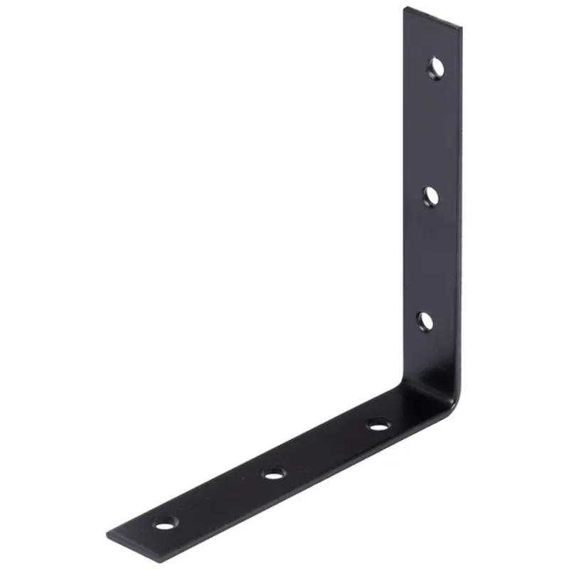 Alberts ALBERTS Stuhlwinkel, verzinkt, schwarz, TxHxB 125x125x22 mm – Produktbild 1 von 1
