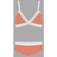 Frija Omina Frija Omina Set: Bio BH + Hipster Spitze hell, Sorbet, – Produktbild 2 von 3