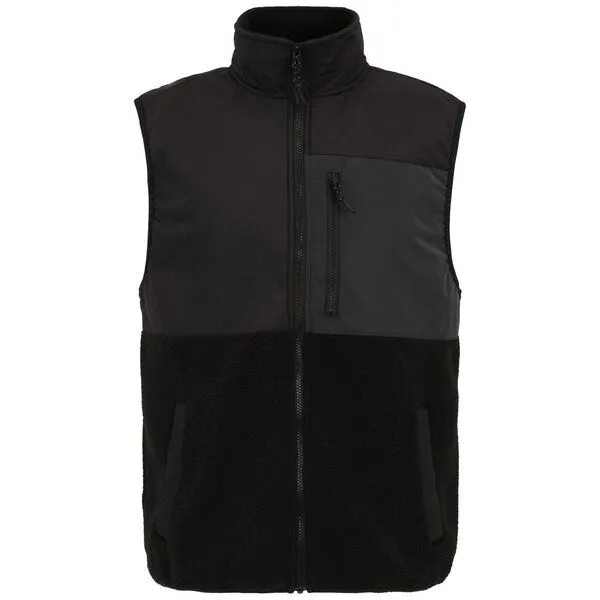 Iriedaily Iriedaily Auf Deck Fleece Vest, Uni black (schwarz), – Produktbild 1 von 3