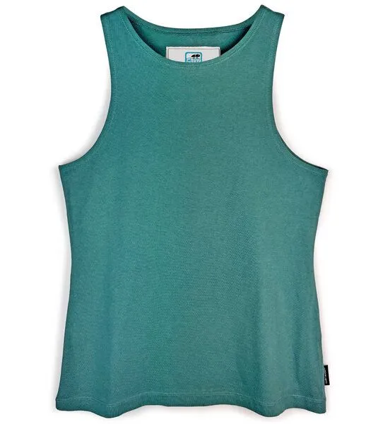 Gary Mash GARY MASH Tanktop Grace aus Biobaumwolle, Blaugrün (grün), – Produktbild 2 von 4