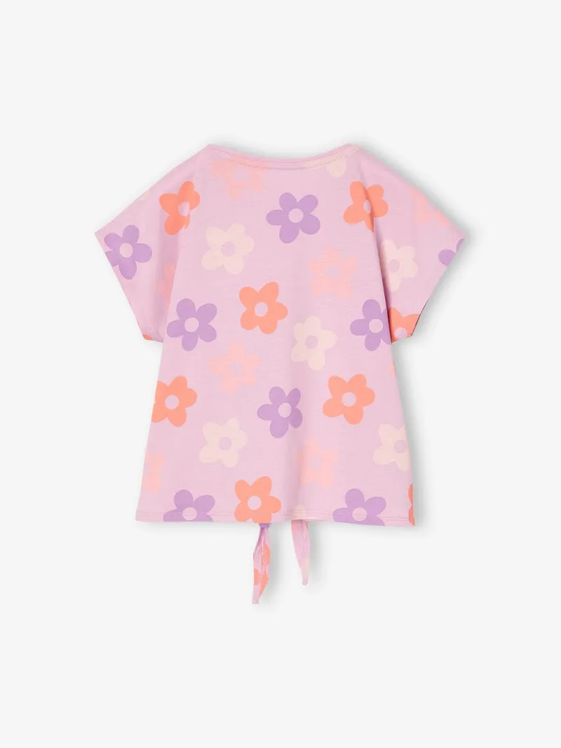 Vertbaudet Mädchen T-Shirt lavandel, Lavandel, – Produktbild 3 von 4
