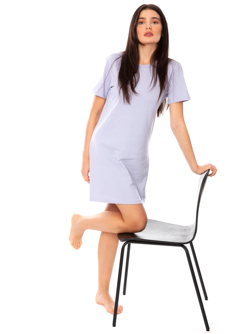 FellHerz FellHerz T-Shirt Kleid flieder - XL – Produktbild 1 von 1