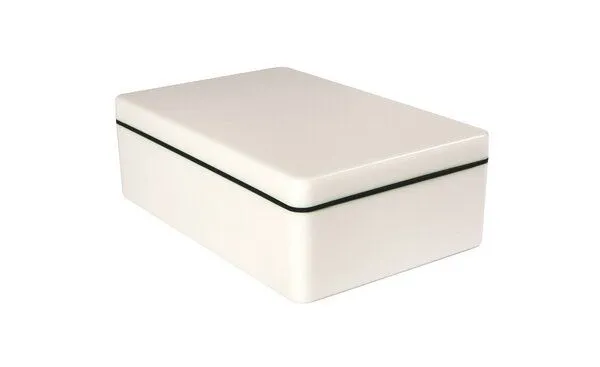 ajaa ajaa Die längliche Aufbewahrungsbox aus Biokunststoff 0,9 l, Cool gray, – Produktbild 1 von 4