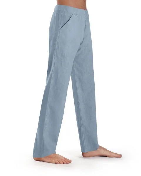 SCHAZAD Leinenhose APPROVAL-SLIM von SCHAZAD, Taubenblau, – Produktbild 2 von 2