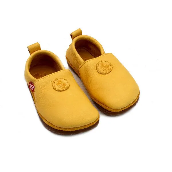 Pololo Pololo Barfußschuh, Hausschuh mit Gummisohle (TPR), verschiedene Farben, Gelb, – Produktbild 1 von 4