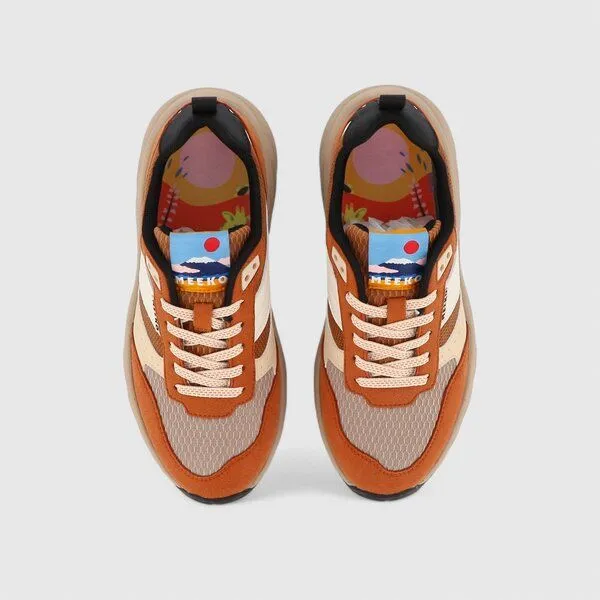 MEEKO MEEKO PONGO – Technische und nachhaltige Sneaker, Camel, – Produktbild 3 von 4