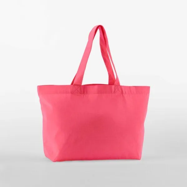 Westford Mill Westford Mill EarthAware® Baumwolltasche Große Einkaufstasche Shopper Strandtasche Schwimmbadtasche, Pink (raspberry), – Produktbild 1 von 2