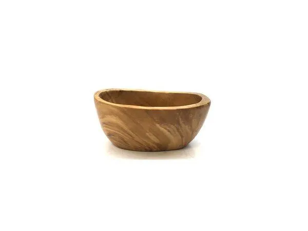 Olivenholz erleben Olivenholz erleben Tapas Schale, oval 12 - 14 cm aus Olivenholz – Produktbild 3 von 5
