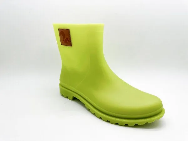 thies Biologisch abbaubarer Gummistiefel "thies ® Bio Rainboot", vegan, Lime (grün), – Produktbild 2 von 4