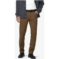 Meyer MEYER Chino im Canvas-Look, Gelb (karamell), – Produktbild 2 von 8