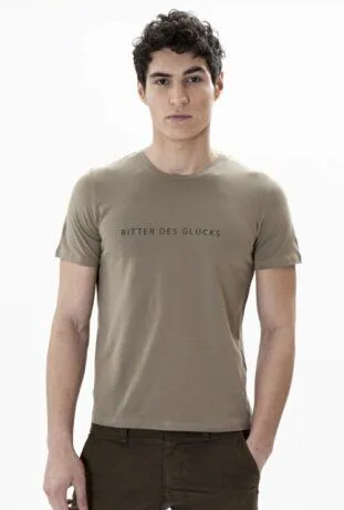 Göttin des Glücks Göttin des Glücks T-Shirt Hermes, Dusky-green, – Produktbild 1 von 2