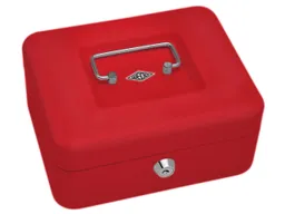 Wedo Geldkassette Gr.2 rot 20,0x16,0x9,0cm – Produktbild 1 von 1