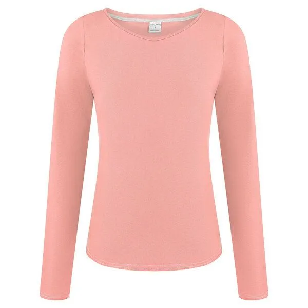Frija Omina Frija Omina Bio Longsleeve "Ubu", Zartrosa (rosa), – Produktbild 1 von 2