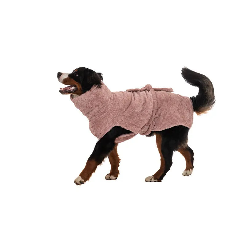 Lills Lills Lill's Hundebademantel "Pink Berry" 75 cm – Produktbild 1 von 2