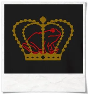 Picopoc Picopoc Der Froschkönig T-Shirt, Schwarz, – Produktbild 2 von 4