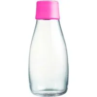 retap retap Trinkflasche 0,3 l aus Glas pink – Produktbild 1 von 1