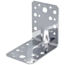 Alberts ALBERTS Schwerlast-Winkelverbinder m.Sicke, Edelstahl, TxHxB 90x90x65 mm – Produktbild 1 von 1