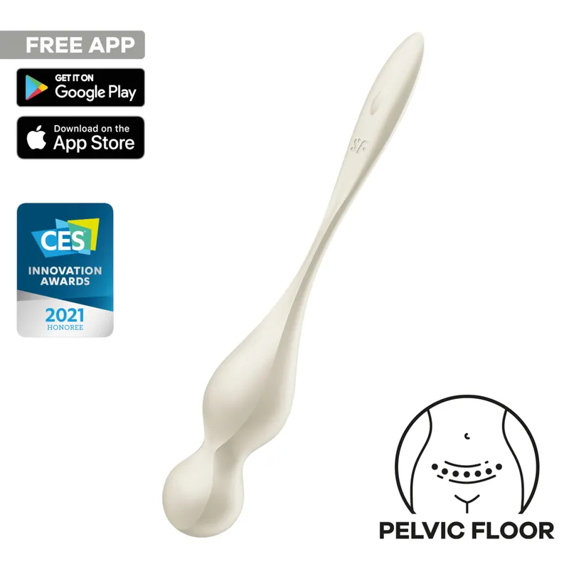 Satisfyer Satisfyer Love Birds 1, 73.8 g, mit App, Weiß, – Produktbild 1 von 1