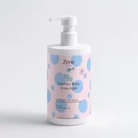 Zero Skin Zero Skin Sanftes Baby Waschgel - 390 ml - milde Reinigung ab Geburt mit Bio-Aloe Vera, Betain, Kamille & Leinsamen, als Waschgel & Badezusatz geeignet – vegan, allergenfrei & ECOCERT COSMOS Organic zertifiziert – Produktbild 1 von 1