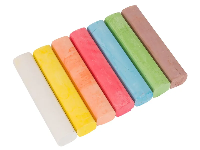 Ökonorm Ökonorm Straßenmalkreide für kreative Kinder 7 Stück hochwertige Malkreide, Mehrfarbig, – Produktbild 2 von 2