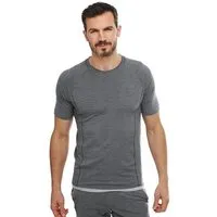 Dagsmejan Dagsmejan Herren T-Shirt aus Merino Wolle, Dark grey, – Produktbild 1 von 1
