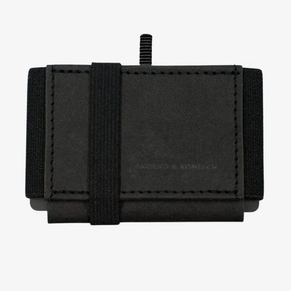 ANDERS & KOMISCH ANDERS & KOMISCH Kleiner Geldbeutel mit Münzfach - MINI PRO Wallet, Schwarz, – Produktbild 1 von 4