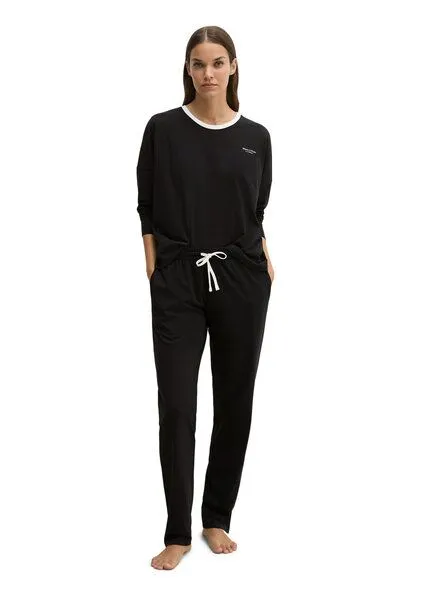 Marc O'Polo Marc O'Polo Pyjama / Lounge-Set | Baumwolle GOTS, Black, – Produktbild 1 von 4