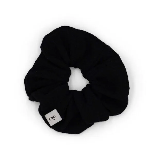 Hutch&Putch Hutch&Putch Musselin-Scrunchie Erwachsene, Schwarz, – Produktbild 1 von 1