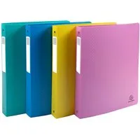 Exacompta 12 Exacompta Ringbücher "Forever Young", DIN A4 Maxi, sortiert, 4 Ringe – Produktbild 1 von 1