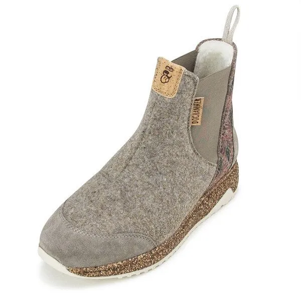 Doghammer Doghammer Chelsea Boot Damen aus kuscheliger Wolle - Arctic Wool Traveller, Irixo (beige), – Produktbild 2 von 3