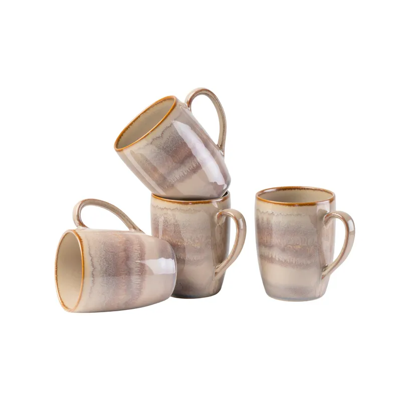 Gipfelstück Gipfelstück Nebelwald Kaffeebecher-Set, Steinzeug, Beige, – Produktbild 2 von 3