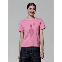 watapparel watapparel T-Shirt Frauen Lama sagt Hi – Produktbild 1 von 1