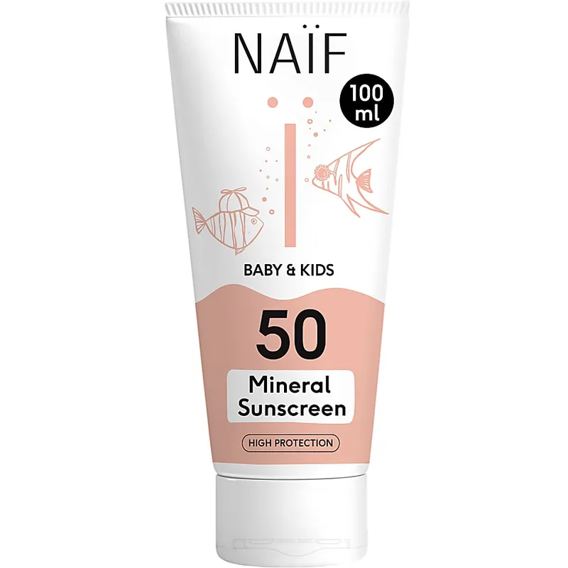 Naif NAÏF Baby Protecting Sunscreen SPF50 - Sonnenschutzcreme LSF 50 – Produktbild 1 von 1
