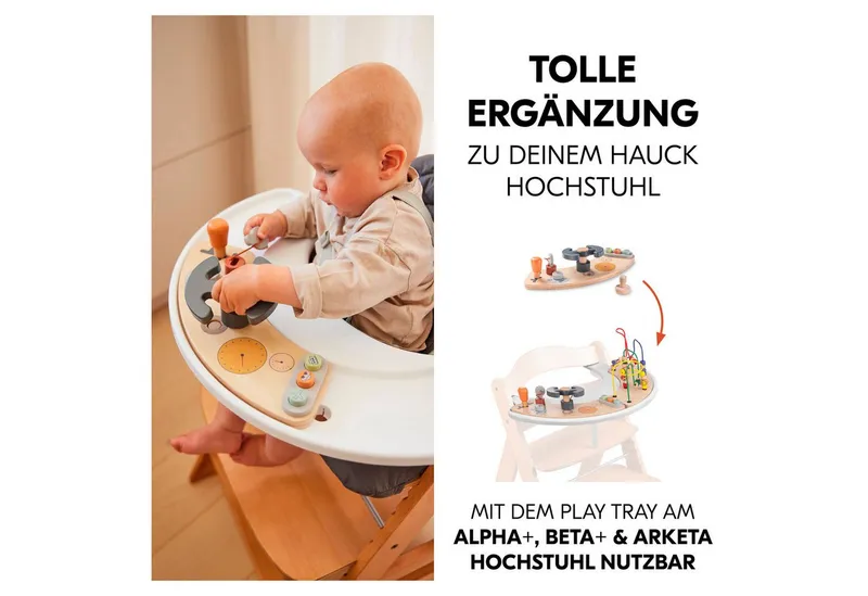 Hauck Hauck Motorikbrett Play Cockpit für hauck Spielbrett Play Tray, Bunt, – Produktbild 3 von 5