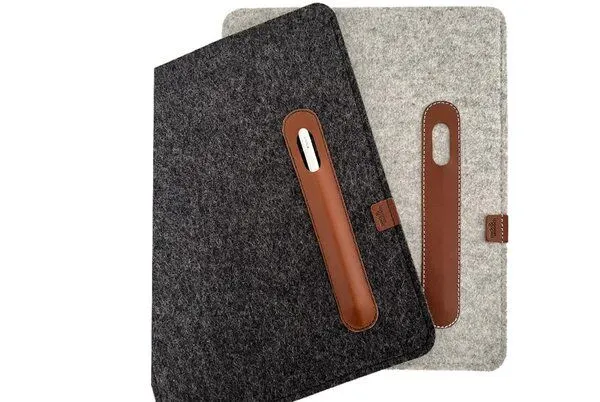 Pack & Smooch Pack & Smooch iPad Pro / iPad Air Hülle SUFFOLK, Hellgrau / hellbraun, – Produktbild 2 von 2