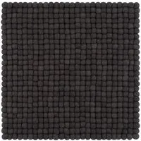 myfelt myfelt Filzkugel Sitzauflage (⌀ 36 cm, 36 x 36 cm), Anthrazit (kuno), – Produktbild 1 von 1