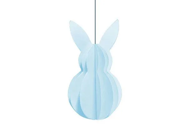 renna deluxe renna deluxe Osterdeko zum Aufhängen handgefertigt, Hellblau, – Produktbild 2 von 5