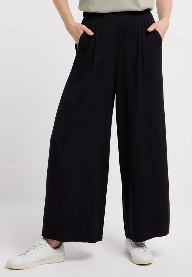 ragwear ragwear Schlupfhose LOGGAN reine Viskose und weites Bein für angenehmes Tragegefühl, Schwarz, – Produktbild 2 von 5