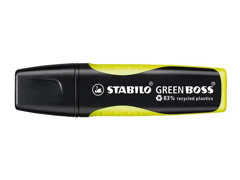 Stabilo STABILO Textmarker 'GREEN BOSS' gelb – Produktbild 1 von 1