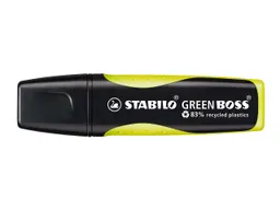 Stabilo STABILO Textmarker 'GREEN BOSS' gelb – Produktbild 1 von 1