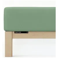 Schlafgut Schlafgut Spannbettlaken Frottex - Baumwollgemisch, Green mid, – Produktbild 1 von 1