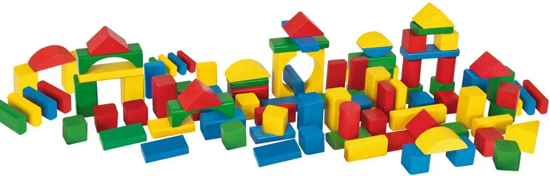 eichhorn eichhorn Bunt Spielbausteine, (100 St), Bunt, – Produktbild 3 von 3
