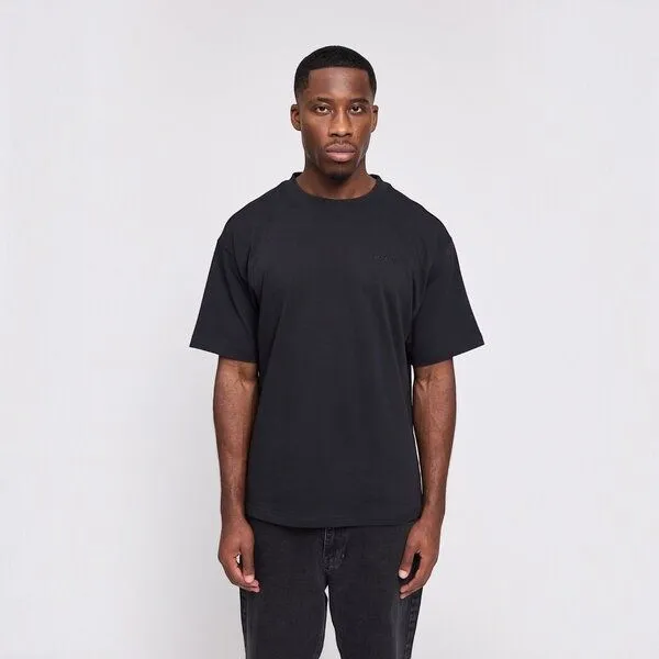 Mazine Mazine Heavy Basic T-Shirt, Schwarz, – Produktbild 3 von 4