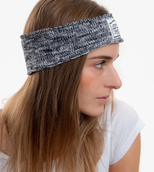 Gary Mash GARY MASH Stirnband Aspen aus Biobaumwolle, Grau mélange, – Produktbild 4 von 4