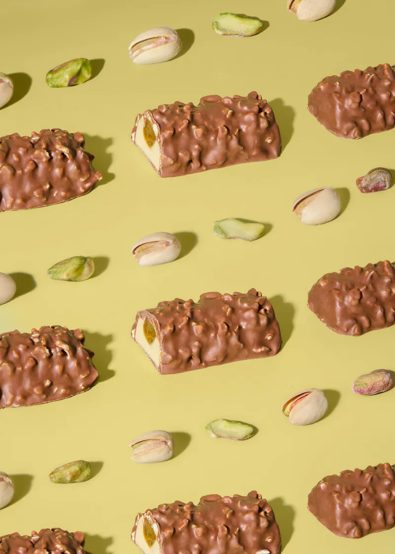 KoRo Protein Bar Deluxe Pistachio Butter | 12 x 55 g – Produktbild 4 von 5