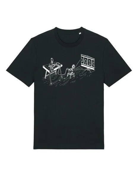UNIPOLAR UNIPOLAR Informatik T-Shirt | Turingmaschine, Black, – Produktbild 5 von 6