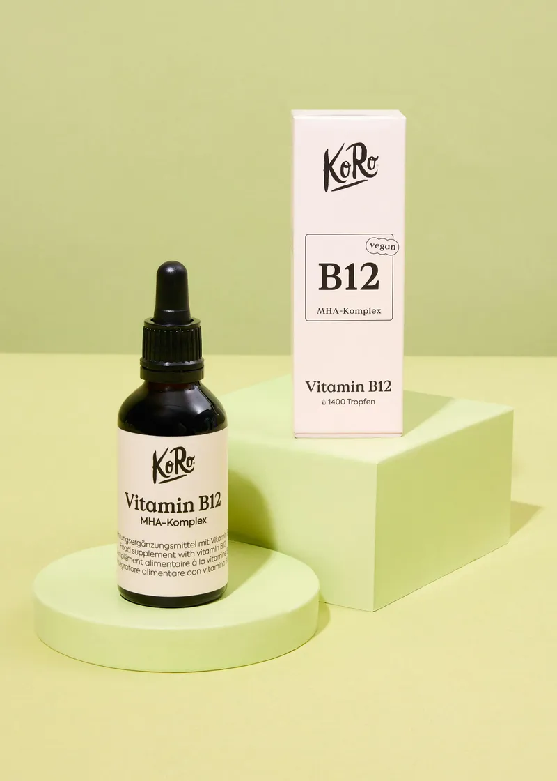KoRo Vitamin B12 MHA-Komplex Tropfen 50 ml – Produktbild 2 von 5