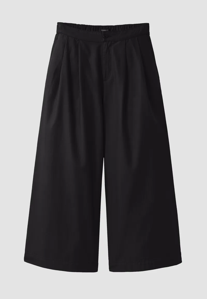 recolution Recolution Damen vegan Culottes Ambrosia Schwarz, Schwarz, – Produktbild 1 von 2